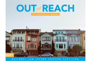 2021 Out of Reach Report by National Low Income Housing Coalition