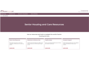 Senior Housing & Care Resource