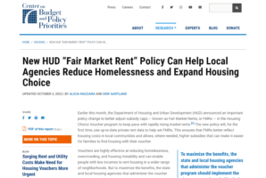 HUD Fair Market Rent